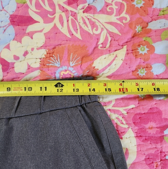 Eddie Bauer Gray Cropped Joggers Crop Pants Capri Activewear Summer Travel Xs - Picture 8 of 11